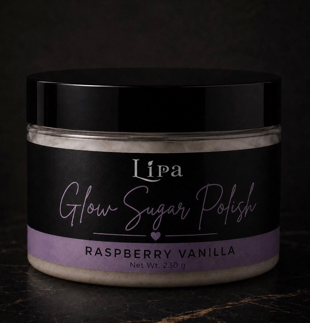 Raspberry Vanilla - Glow Sugar Polish