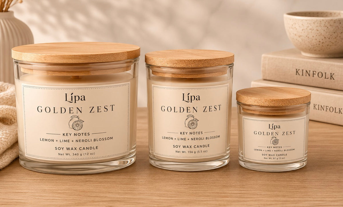 Golden Zest - Soy Candle
