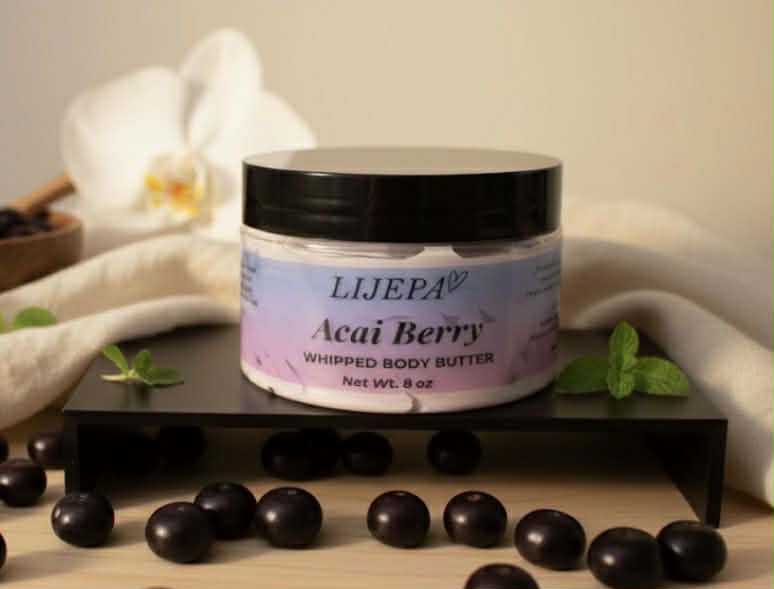 Acai Berry Whipped Body Butter - 8oz