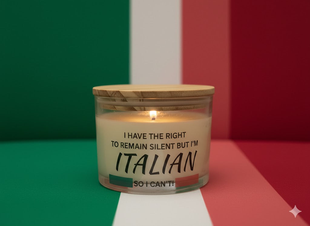 I'm Italian - Soy Candle (16oz)