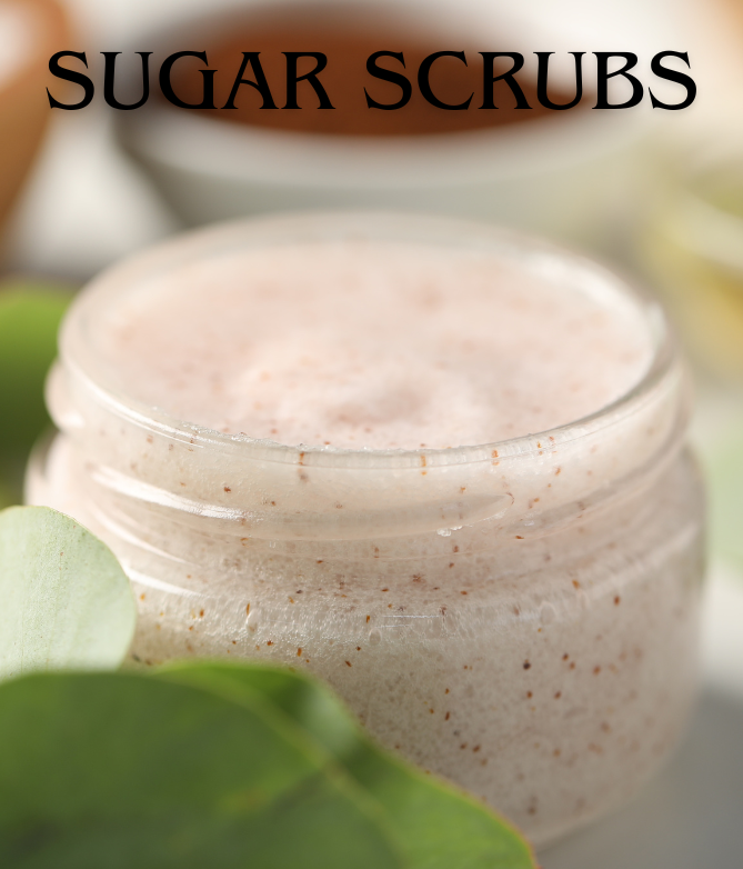 Whipped Sugar Scrubs