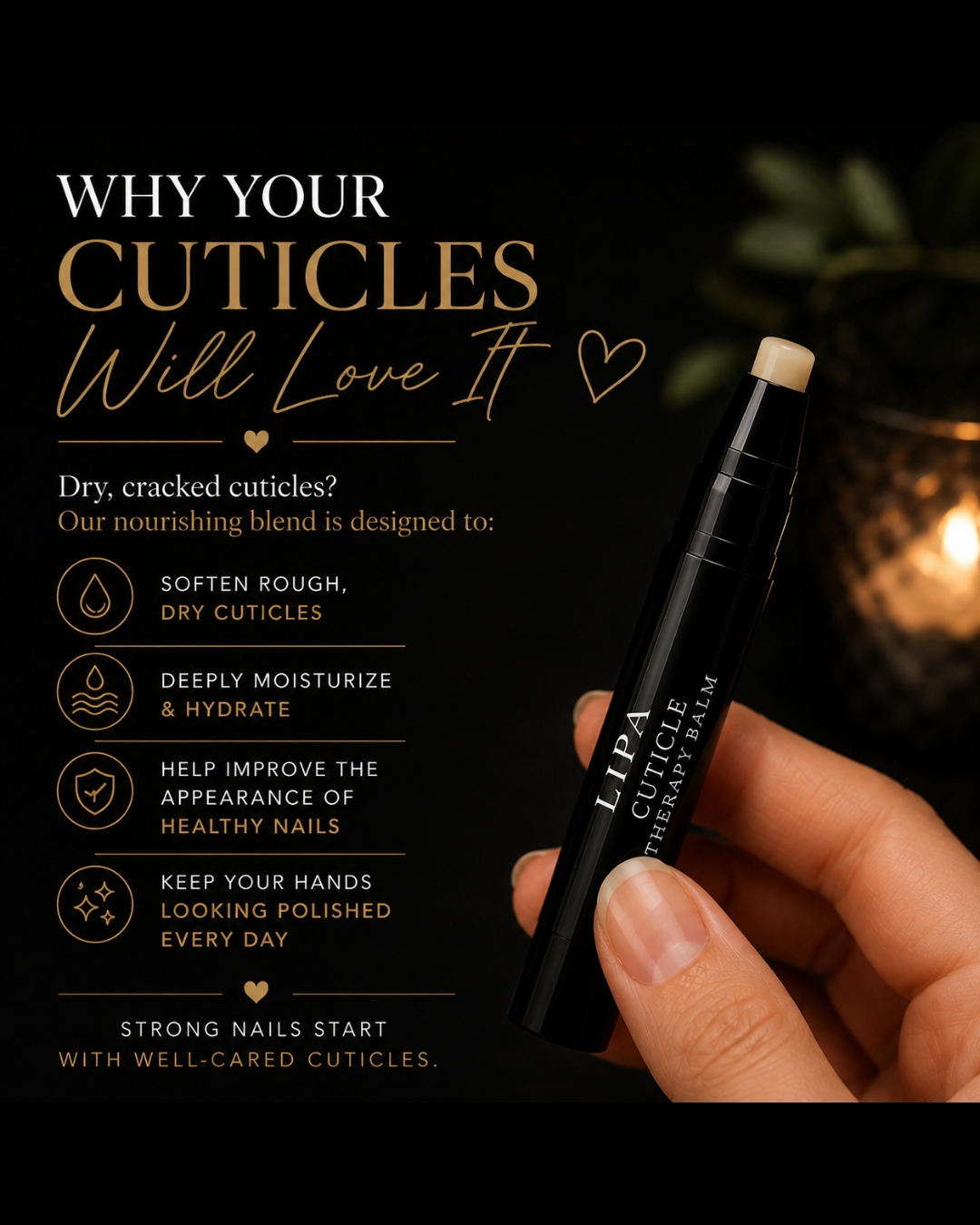 Luxury Cuticle Therapy Balm