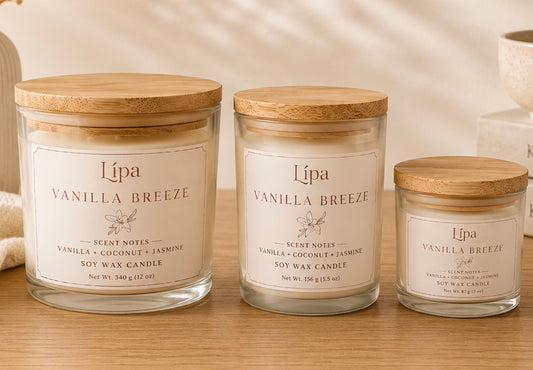 Vanilla Breeze - Soy Candle
