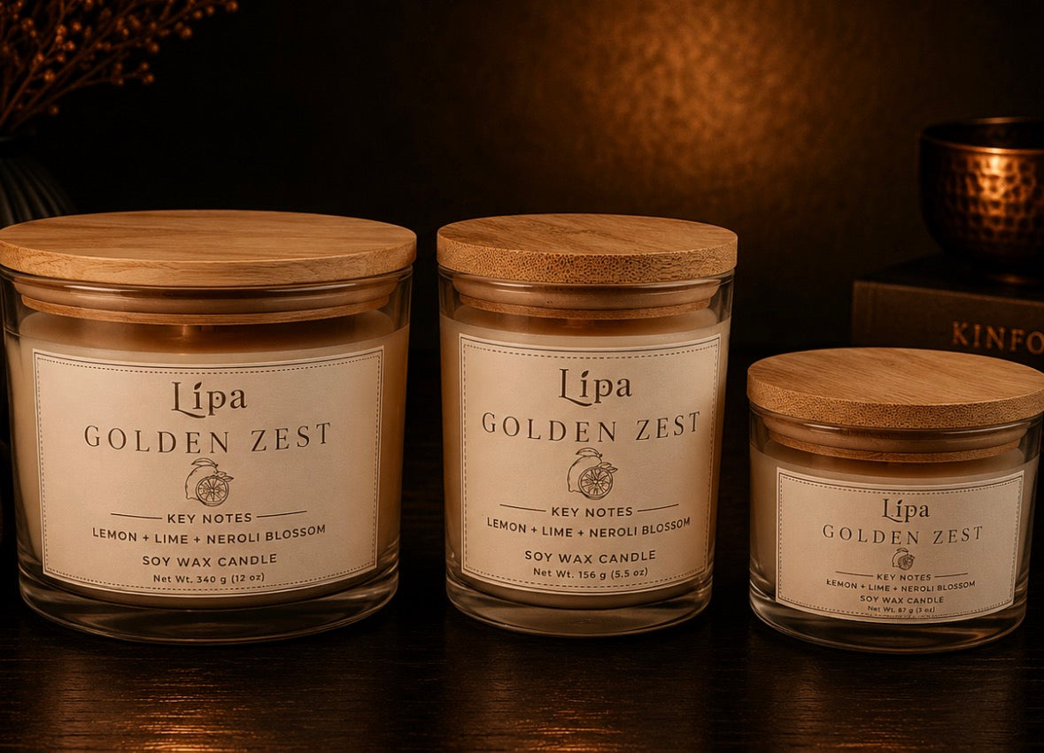 Golden Zest - Soy Candle