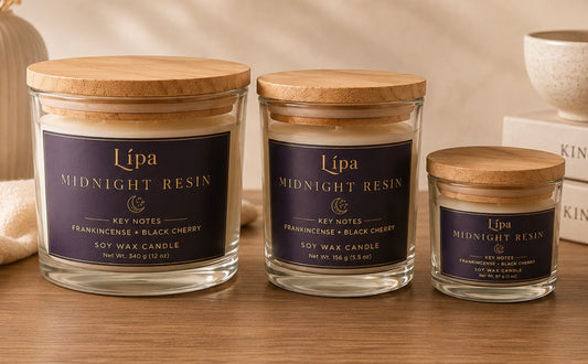 Midnight Resin - Soy Candle