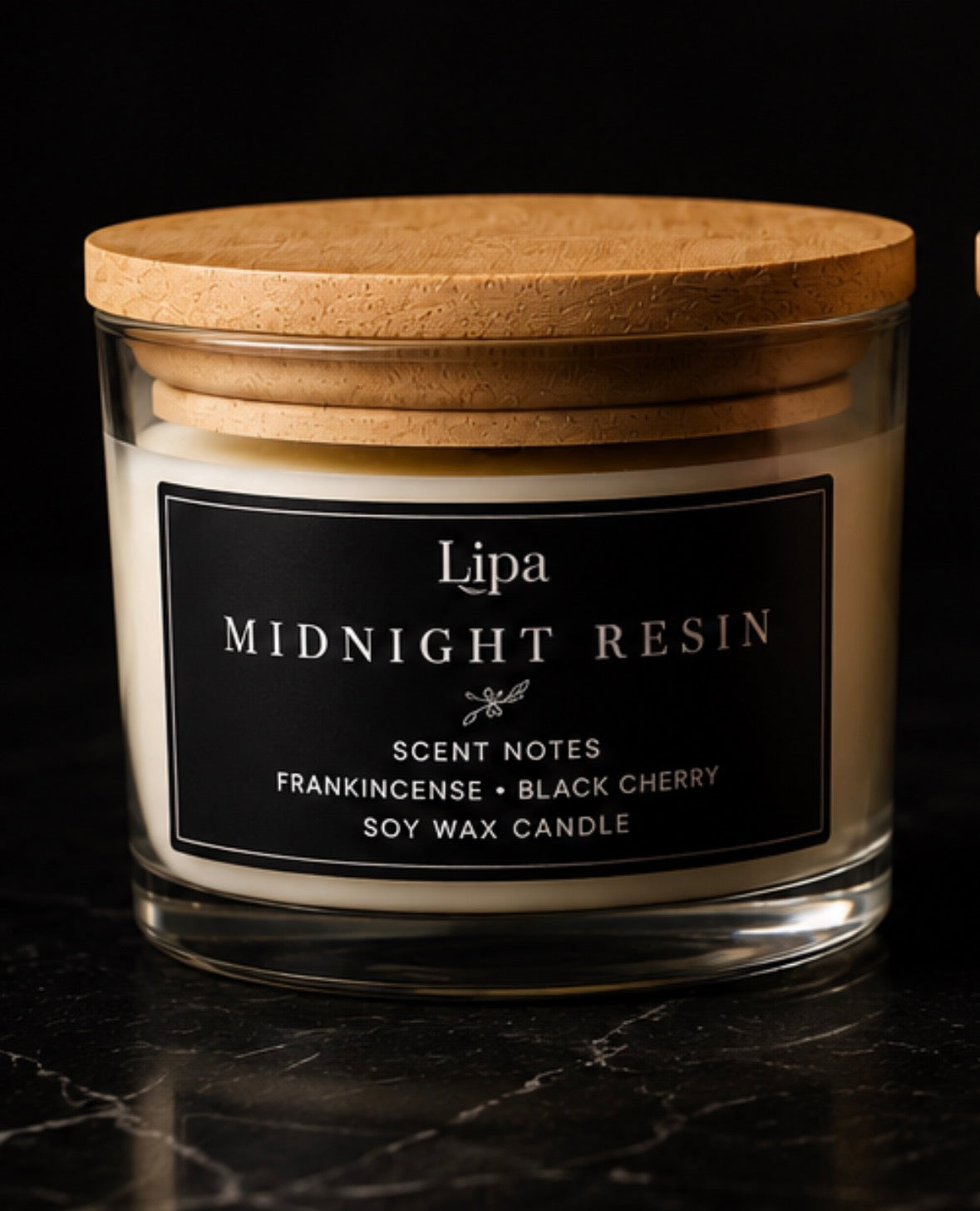 Midnight Resin - Soy Candle