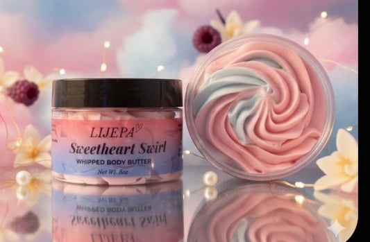 Sweetheart Swirl Whipped Body Butter