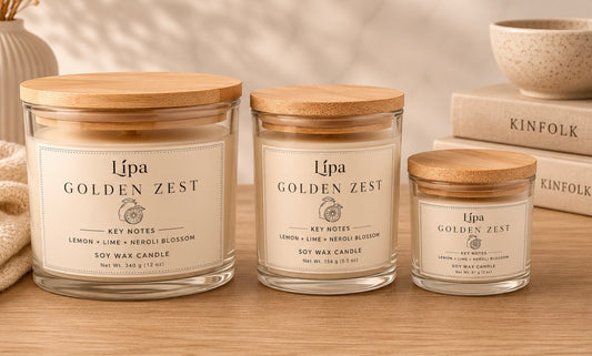 Golden Zest - Soy Candle