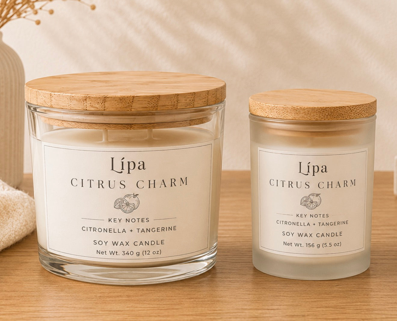 Citrus Charm - Soy Candle