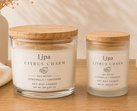 Citrus Charm - Soy Candle