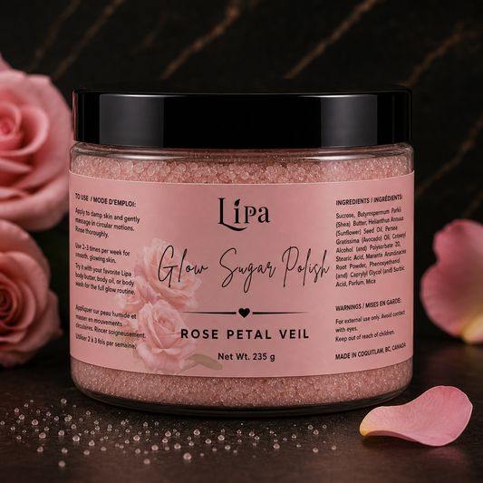 Rose Petal Veil - Glow Sugar Polish