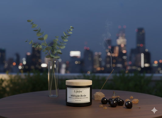 Midnight Resin - Soy Candle
